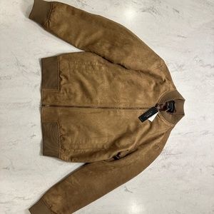 Banana Republic Suede Bomber